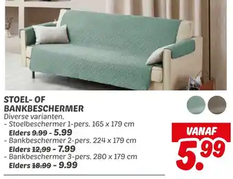 Dekamarkt Stoel of bankbeschermer aanbieding