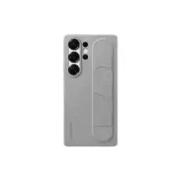 MediaMarkt Samsung Standing Grip Telefoonhoesje Voor Samsung Galaxy S25 Ultra Grijs aanbieding