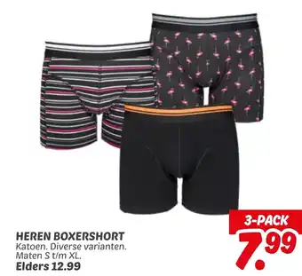 Dekamarkt Heren boxershort aanbieding