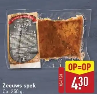 ALDI Zeeuws spek aanbieding