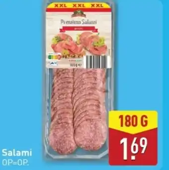 ALDI Salami aanbieding