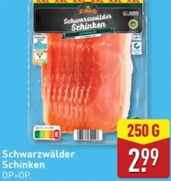 ALDI Schwarzwälder Schinken aanbieding