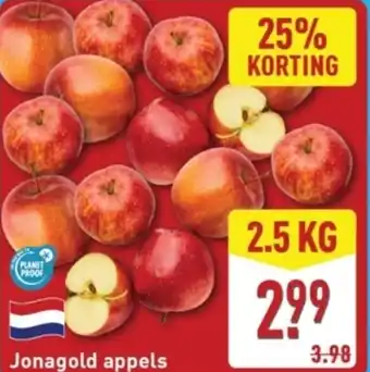 ALDI Jonagold appels aanbieding