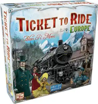 Intratuin Bordspel Ticket to Ride - Europe 8+ jr aanbieding