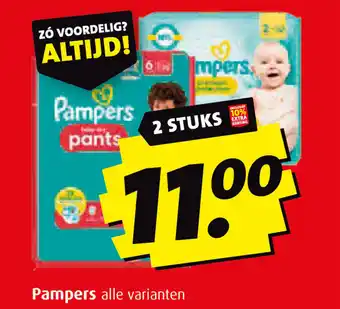 Boni Pampers aanbieding