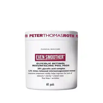 Douglas Peter Thomas Roth Even Smoother Glycolic Retinol Peel Pad aanbieding