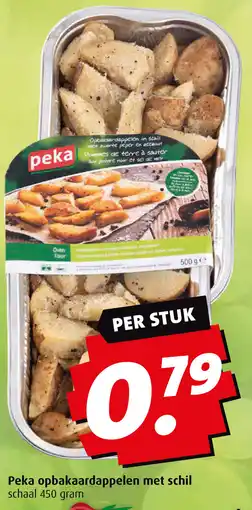 Boni Peka opbakaardappelen met schil aanbieding