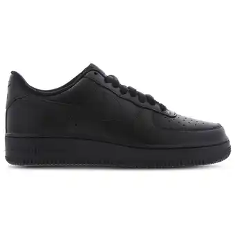 Foot Locker Nike Air Force Heren Schoenen - Zwart - Maat: 40 - Leer - Foot Locker aanbieding