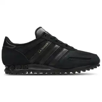 Foot Locker Adidas LA Trainer Heren Schoenen - Zwart - Maat: 45 1/3 - Textil - Foot Locker aanbieding