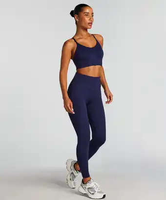 Hunkemoller Hunkemöller HKMX Sport legging Blauw aanbieding