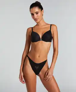 Hunkemoller Hunkemöller String Jenn Zwart aanbieding