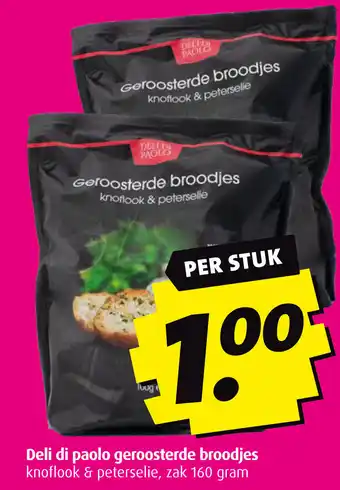 Boni Deli di paolo geroosterde broodjes aanbieding