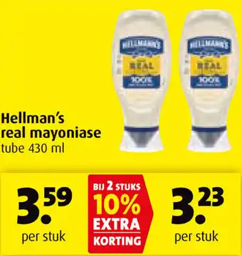 Boni Hellman's real mayoniase aanbieding