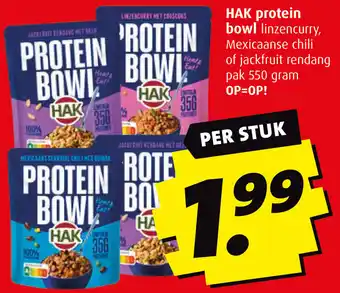 Boni HAK protein bowl aanbieding