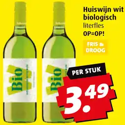 Boni Huiswijn wit biologisch aanbieding