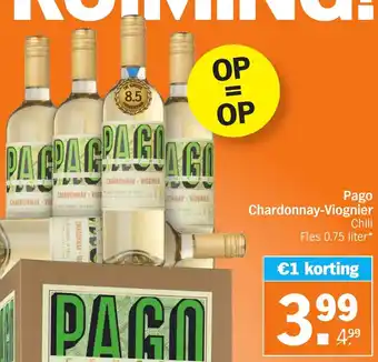 Albert Heijn Pago Chardonnay-Viognier aanbieding