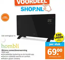 Albert Heijn Hombli Slimme convectieverwarming aanbieding