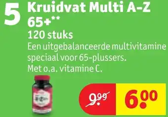 Kruidvat Kruidvat Multi A-Z 65+ aanbieding