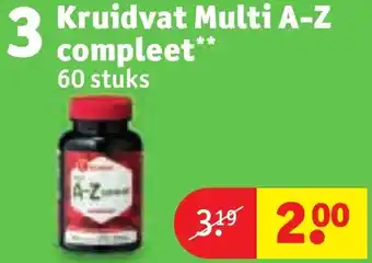 Kruidvat Kruidvat Multi A-Z compleet aanbieding