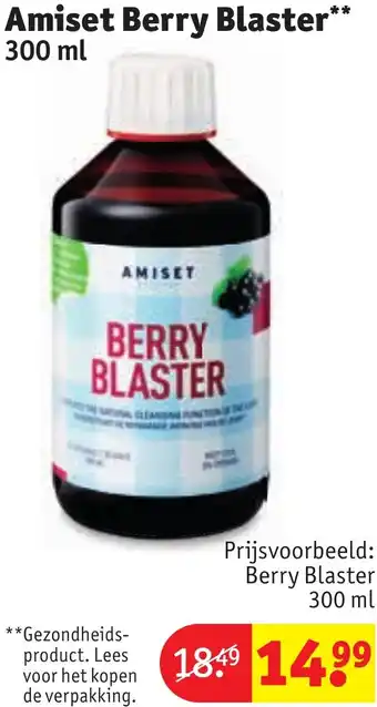 Kruidvat Amiset Berry Blaster aanbieding