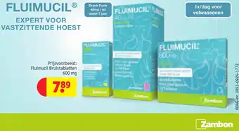 Kruidvat Fluimucil aanbieding