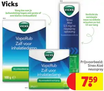 Kruidvat Vicks aanbieding