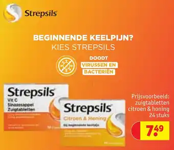 Kruidvat Strepsils aanbieding