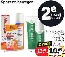 Kruidvat Sport en bewegen aanbieding