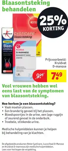 Kruidvat Kruidvat D-manose aanbieding