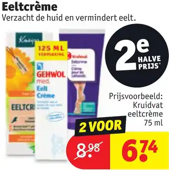 Kruidvat Eeltcrème aanbieding