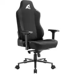 Alternate Sharkoon SKILLER SGS40 Fabric gamestoel Zwart aanbieding