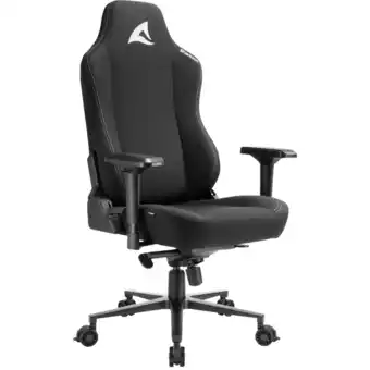 Alternate Sharkoon SKILLER SGS40 Fabric gamestoel Zwart aanbieding