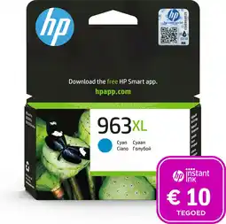 Bol.com HP 963XL Inktcartridge Cyaan + Instant Ink tegoed aanbieding