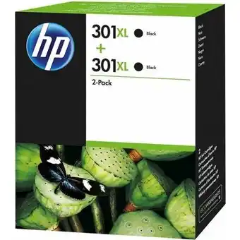 Bol.com HP 301XL - Inktcartridge / Zwart / Hoge Capaciteit / 2-Pack aanbieding