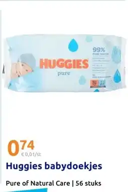 Action Huggies babydoekjes aanbieding