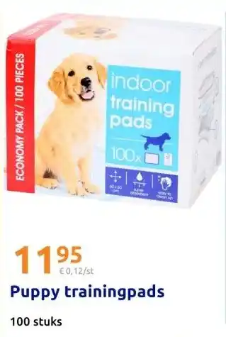 Action Puppy trainingpads aanbieding