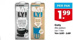 Hoogvliet Oatly aanbieding