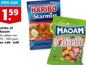 Hoogvliet Haribo of Maoam aanbieding