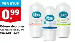 Hoogvliet Odorex deoroller aanbieding