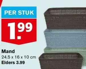 Hoogvliet Mand aanbieding