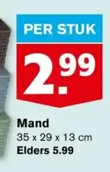 Hoogvliet Mand aanbieding