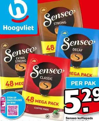 Hoogvliet Senseo koffiepads aanbieding