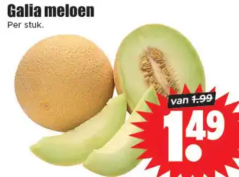 Dirk Galia meloen aanbieding