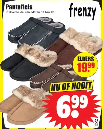 Dirk Pantoffels aanbieding