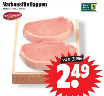 Dirk Varkensfiletlappen aanbieding