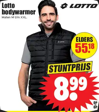 Dirk Lotto bodywarmer aanbieding