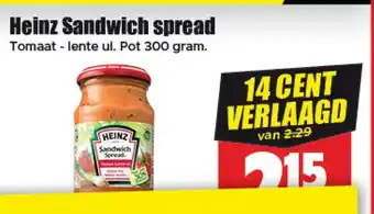 Dirk Heinz Sandwich spread aanbieding