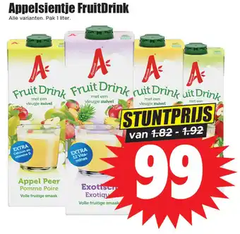 Dirk Appelsientie FruitDrink aanbieding