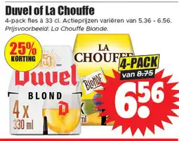 Dirk Duvel of La Chouffe aanbieding