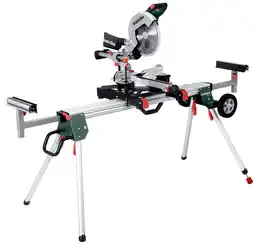 Bol.com Metabo Afkortzaag KGS 305 M met trekfunctie | nieuwste model + KSU 401 onderstel - 691216000 aanbieding